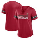 【公式グッズ】NFL バッカニアーズ Tシャツ Fanatics(ファナティクス) レディース レッド (EX 25 NFL Fanatics Athena S...