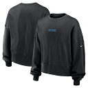 【公式グッズ】NFL パンサーズ トレーナー Nike ナイキ レディース ブラック (EX 25 NFL Women's Nike Rewind Oversi...