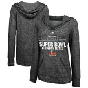 【公式グッズ】NFL イーグルス 第59回スーパーボウル 優勝記念 プルオーバー パーカー Majestic(マジェスティック) レディース チャコール (25...