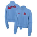 【公式グッズ】MLB カージナルス プルオーバー Nike ナイキ レディース ライトブルー (Women's Nike Cooperstown HZ Phoe...