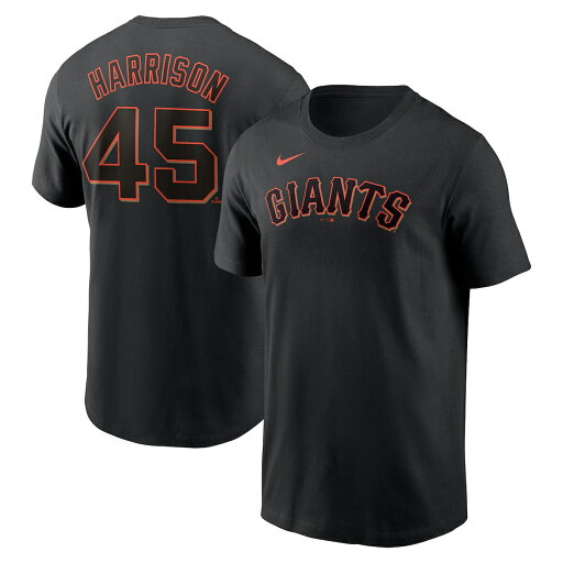 【公式グッズ】MLB ジャイアンツ カイル・ハリソン ネーム&ナンバー Tシャツ Nike/ナイキ メンズ ブラック (2024 Nike Fuse N&N Men's Tee - MLB 24' SOS Prospects) 【公式グッズ】MLB ジャイアンツ カイル・ハリソン ネーム&ナンバー Tシャツ Nike/ナイキ メンズ ブラック (2024 Nike Fuse N&N Men's Tee - MLB 24' SOS Prospects)