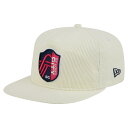 【公式グッズ】MLS セントルイス・シティSC スナップバック キャップ New Era/ニューエラ メンズ クリーム (NWE Men's 2025 Kickoff Golfer)