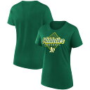 【公式グッズ】MLB アスレチックス Tシャツ Fanatics/ファナティクス レディース グリーン (EX 25 MLB Women's Cotton SS...