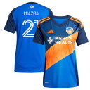 【公式グッズ】MLS FCシンシナティ ミアズガ レプリカ ユニフォーム Adidas(アディダス) レディース ブルー (2025 Women's MLS R...