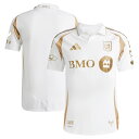 【公式グッズ】MLS LAFC オーセンティック ユニフォーム Adidas/アディダス メンズ ホワイト (ADI 2025 Men's Authentic Jersey)(4)