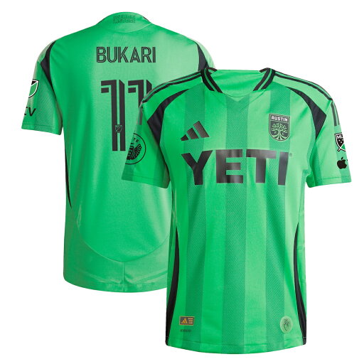 エントリーでポイント 5倍【公式グッズ】MLS オースティンFC オーセンティック ユニフォーム Adidas(アディダス) メンズ グリーン (2025 Men's MLS Authentic Player Jersey) エントリーでポイント 5倍【公式グッズ】MLS オースティンFC オーセンティック ユニフォーム Adidas(アディダス) メンズ グリーン (2025 Men's MLS Authentic Player Jersey)