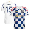 【公式グッズ】MLS ソルトレイク グラッド オーセンティック ユニフォーム Adidas(アディダス) メンズ ホワイト (2025 Men's MLS Authentic Player Jersey)