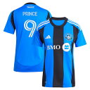 【公式グッズ】MLS CFモントリオール プリンス・オウス レプリカ ユニフォーム Adidas(アディダス) レディース ブルー (2025 Women's ...