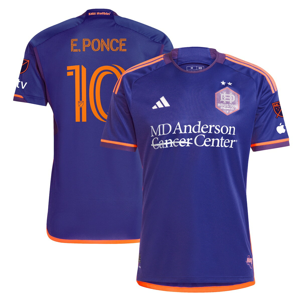 エントリーでポイント 5倍【公式グッズ】MLS ダイナモFC エセキエル・ポンセ オーセンティック ユニフォーム Adidas（アディダス） メンズ パープル (2025 Men's MLS Authentic Player Jersey)