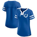 【公式グッズ】NFL コルツ Tシャツ Fanatics/ファナティクス レディース ロイヤル (EX 25 NFL Women's QVC Bling Ath...