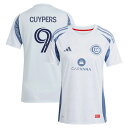 【公式グッズ】MLS シカゴ・ファイア ヒューゴ・カイパーズ レプリカ ユニフォーム Adidas(アディダス) レディース ライトブルー (2025 Women's MLS Replica Player Jersey)