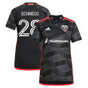 【公式グッズ】MLS D.C.ユナイテッド デビッド・シュネッグ レプリカ ユニフォーム Adidas(アディダス) レディース ブラック (2025 Wome...
