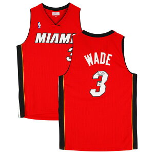 エントリーでポイント 5倍【公式シリアル番号付き】NBA ヒート ドウェイン・ウェイド 直筆サイン ユニフォーム Fanatics(ファナティクス) (AUT BK JERSEY 45015)