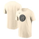 【公式グッズ】MLB カブス Tシャツ Nike ナイキ メンズ クリーム (Men's Nike Camo Team Front Cotton Tee)