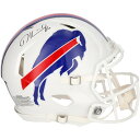 【公式シリアル番号付き】NFL ビルズ ダルトン・キンケイド 直筆サイン ヘルメット Fanatics(ファナティクス) (AUT PRO HELMET 45190)