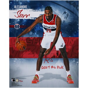 エントリーでポイント 5倍【公式シリアル番号付き】NBA ウィザーズ アレクサンドル・サー 直筆サイン フォト (16x20) Fanatics(ファナティクス) (AUT 16x20 PHOTO 45489)