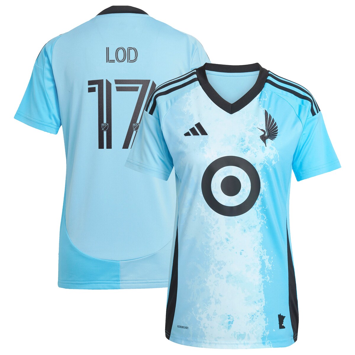 【公式グッズ】MLS ユナイテッドFC ロド レプリカ ユニフォーム Adidas/アディダス レディース ブルー (2025 Women's MLS Repl...