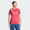 【公式グッズ】MLS セントルイス・シティSC レプリカ ユニフォーム Adidas/アディダス レディース レッド (ADI 2025 Women's Rep...