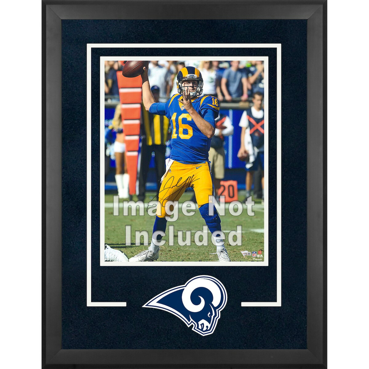 【公式グッズ】NFL ラムズ コレクタブル用フォトフレーム Fanatics(ファナティクス) (16x20 Logo Photo Frame NFL)