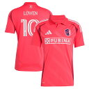 【公式グッズ】MLS セントルイス・シティSC ルーエン レプリカ ユニフォーム Adidas/アディダス メンズ レッド (2025 Men's MLS Re...