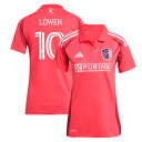 【公式グッズ】MLS セントルイス・シティSC ルーエン レプリカ ユニフォーム Adidas(アディダス) レディース レッド (2025 Women's MLS Replica Player Jersey)