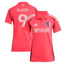 【公式グッズ】MLS セントルイス・シティSC クラウス レプリカ ユニフォーム Adidas(アディダス) レディース レッド (2025 Women's M...