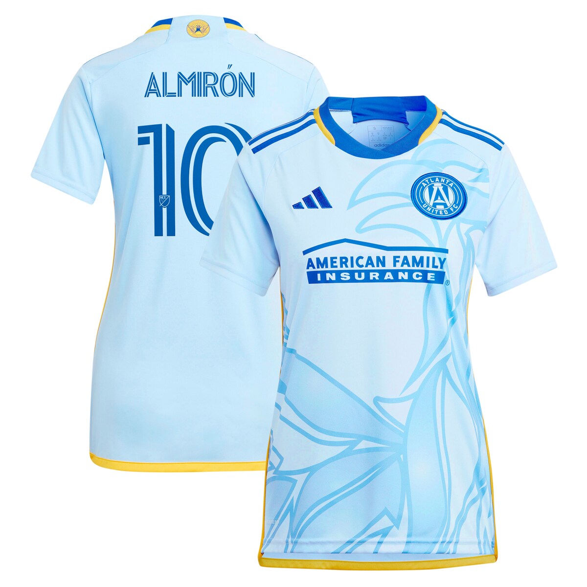 【公式グッズ】MLS アトランタ・ユナイテッドFC ミゲル・アルミロン レプリカ ユニフォーム Adidas/アディダス レディース ライトブルー (2025 ...
