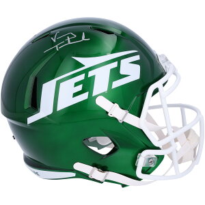【公式シリアル番号付き】NFL ジェッツ ヴィニー・テスタヴァーデ 直筆サイン ヘルメット Fanatics(ファナティクス) (AUT REP HELMET 45526)