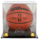 【公式グッズ】NBA レイカーズ コレクタブル用 バスケットボールケース Fanatics(ファナティクス) (18 Golden Classic Basketball Display Case NBA)