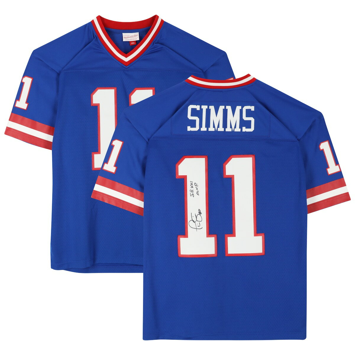 【公式シリアル番号付】NFL ジャイアンツ フィル・シムズ 直筆サイン ユニフォーム Fanatics Authentic/ファナティクスオーセンティック (JRSYSI7319)