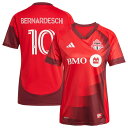 【公式グッズ】MLS トロントFC ベルナルデスキ レプリカ ユニフォーム Adidas(アディダス) レディース レッド (2025 Women's MLS ...