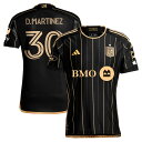 エントリーでポイント 5倍【公式グッズ】MLS LAFC デビッド・マルティネス オーセンティック ユニフォーム Adidas(アディダス) メンズ ブラック (2025 Men's MLS Authentic Player Jersey)(4)