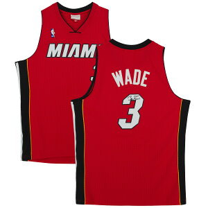 【公式シリアル番号付】NBA ヒート ドウェイン・ウェイド 直筆サイン ユニフォーム Fanatics Authentic/ファナティクスオーセンティック (AUT BK JERSEY 45068)