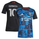 【公式グッズ】MLS アースクエイクス エスピノーザ レプリカ ユニフォーム Adidas(アディダス) レディース ブラック (2025 Women's ML...