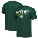 【公式グッズ】NFL パッカーズ Tシャツ Fanatics/ファナティクス メンズ グリーン (EX 25 NFL Men's Cotton SS Tee - Component)|詳細画像