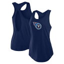 【公式グッズ】NFL タイタンズ タンクトップ Fanatics/ファナティクス レディース ネイビー (NFL Womens Fanatics Iron Fa...