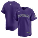 【公式グッズ】MLB ロッキーズ オルタネイト リミテッド ユニフォーム Nike ナイキ メンズ パープル (2025 Men's Limited Blank...