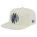【公式グッズ】MLS ナッシュビル・SC スナップバック キャップ New Era/ニューエラ メンズ クリーム (NWE Men's 2025 Kickoff Golfer)