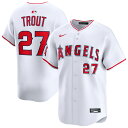 【公式グッズ】MLB エンゼルス マイク・トラウト ホーム リミテッド ユニフォーム Nike ナイキ メンズ ホワイト (2025 Nike Men's Lt...