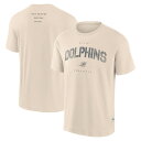 【公式グッズ】NFL ドルフィンズ Tシャツ Fanatics/ファナティクス メンズ クリーム (25 MENS Elements FUTURE GROUND Signature SST)