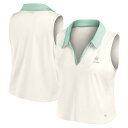 【公式グッズ】NFL カウボーイズ タンクトップ Fanatics/ファナティクス レディース クリーム (NFL Womens Fanatics Signature Studio Collared Tank)