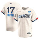 【公式グッズ】MLB ドジャース 大谷 翔平 シティコネクト リミテッド ユニフォーム Nike ナイキ メンズ クリーム (Sp25 Nike Mens Li...