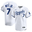 【公式グッズ】MLB ロイヤルズ ボビー・ウィット・Jr オルタネイト リミテッド ユニフォーム Nike/ナイキ メンズ ホワイト (2025 Nike Men's Ltd Players Jerseys - FTF NTP Master Style)