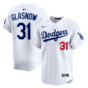【公式グッズ】MLB ドジャース タイラー・グラズナウ ホーム リミテッド ユニフォーム Nike ナイキ メンズ ホワイト (2025 Nike Men's ...