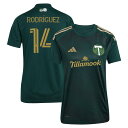 【公式グッズ】MLS ティンバーズ ジョナサン・ロドリゲス レプリカ ユニフォーム Adidas(アディダス) レディース グリーン (2025 Women's MLS Replica Player Jersey)