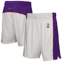 【公式グッズ】NBA ラプターズ カジュアル ショーツ Mitchell & Ness(ミッチェル&ネス) ホワイト (NBA MNC SP25 Men's HWC Authentic Shorts)