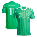 【公式グッズ】MLS サウンダーズFC アルバート・ルスナク レプリカ ユニフォーム Adidas(アディダス) メンズ グリーン (2025 Men's MLS Replica Player Jersey)