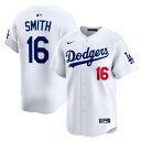 【公式グッズ】MLB ドジャース ウィル・スミス オルタネイト リミテッド ユニフォーム Nike ナイキ メンズ ホワイト (2025 Nike Men's ...