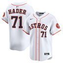 【公式グッズ】MLB アストロズ ジョシュ・ヘイダー オルタネイト リミテッド ユニフォーム Nike ナイキ メンズ ホワイト (2025 Nike Men'...
