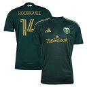 【公式グッズ】MLS ティンバーズ ジョナサン・ロドリゲス レプリカ ユニフォーム Adidas(アディダス) メンズ グリーン (2025 Men's MLS Replica Player Jersey)